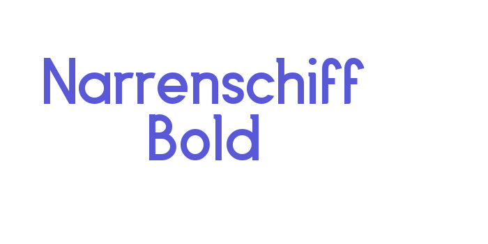 Narrenschiff Bold Font Download