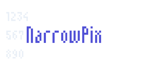 NarrowPix-font-download