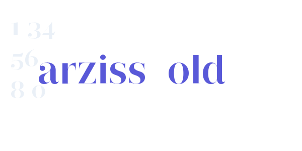 Narziss Bold font free