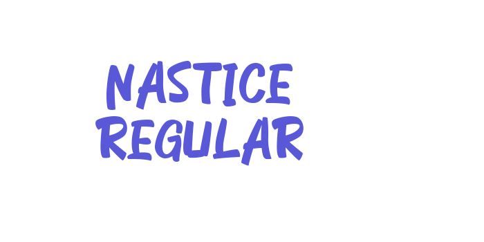 Nastice Regular Font Download