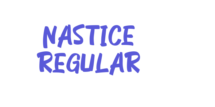 Nastice Regular Font