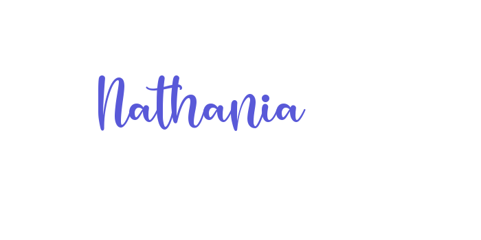 Nathania Font Download