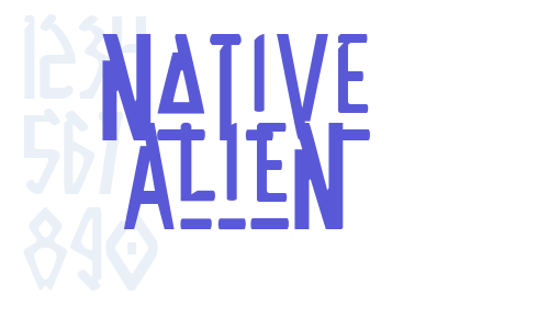 Native Alien Font Download