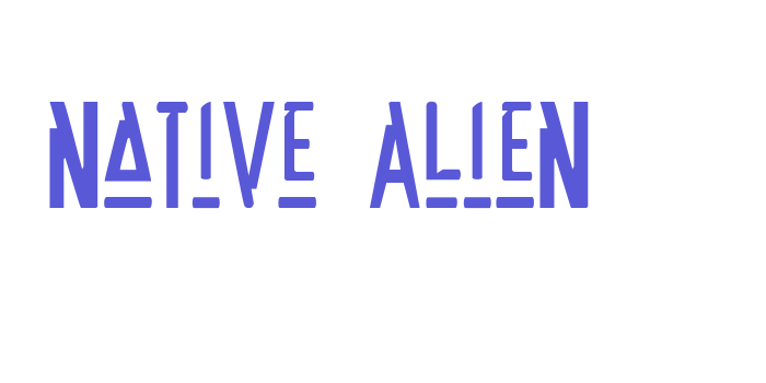 Native Alien Font Download