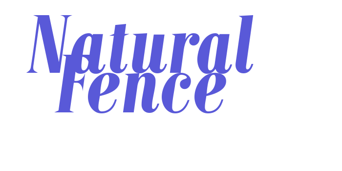 Natural Fence Font Download