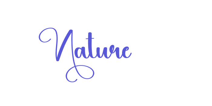 Nature Font Download