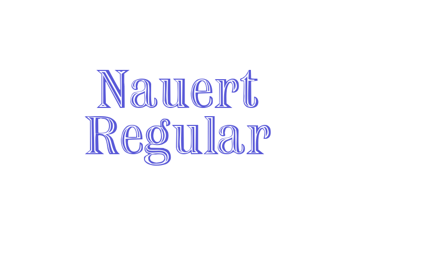 Nauert Regular Font