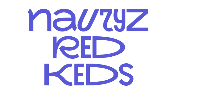 Nauryz Red Keds Font