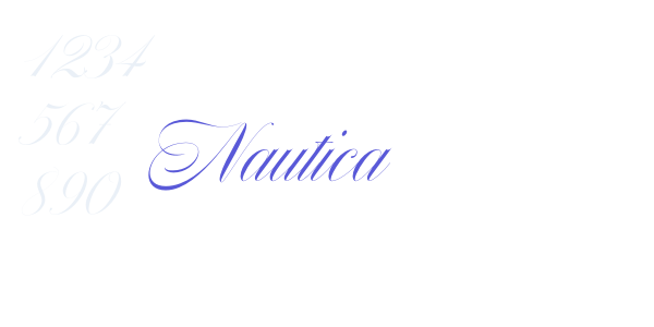 Nautica font free