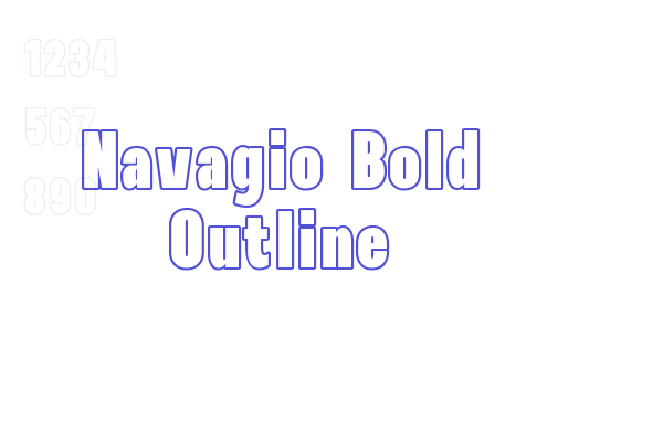 Navagio Bold Outline