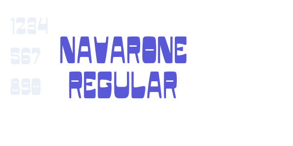 Navarone Regular font