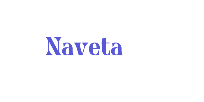 Naveta Font Download