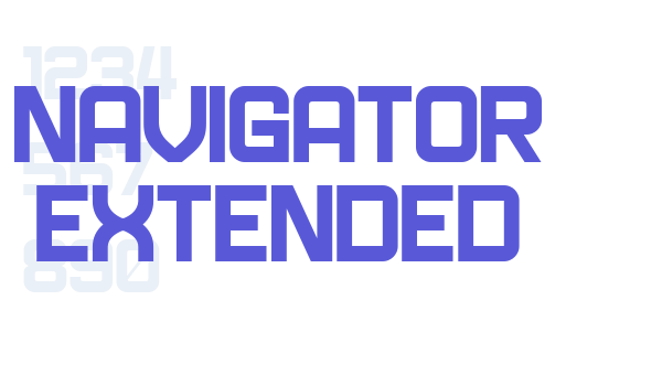 Navigator Extended Font