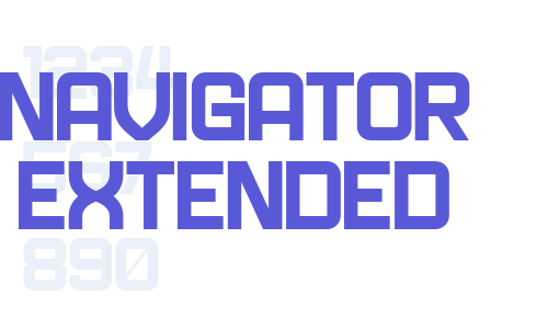 Navigator Extended Font Download