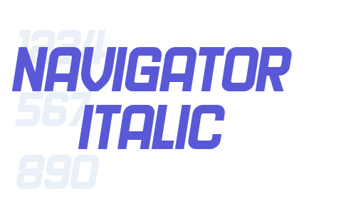 Navigator Italic Font Download