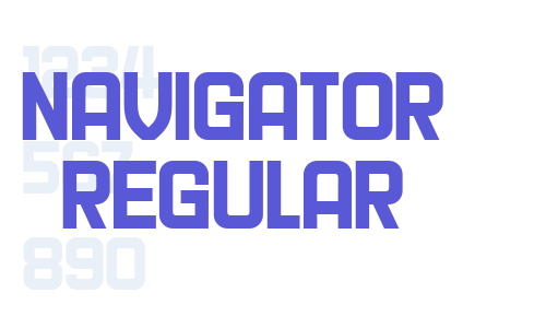 Navigator Regular Font Download