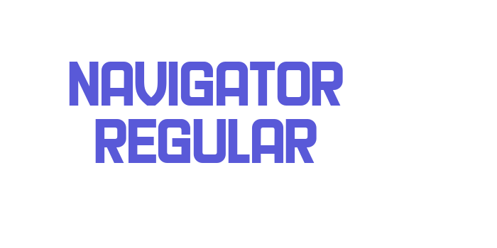 Navigator Regular Font Download