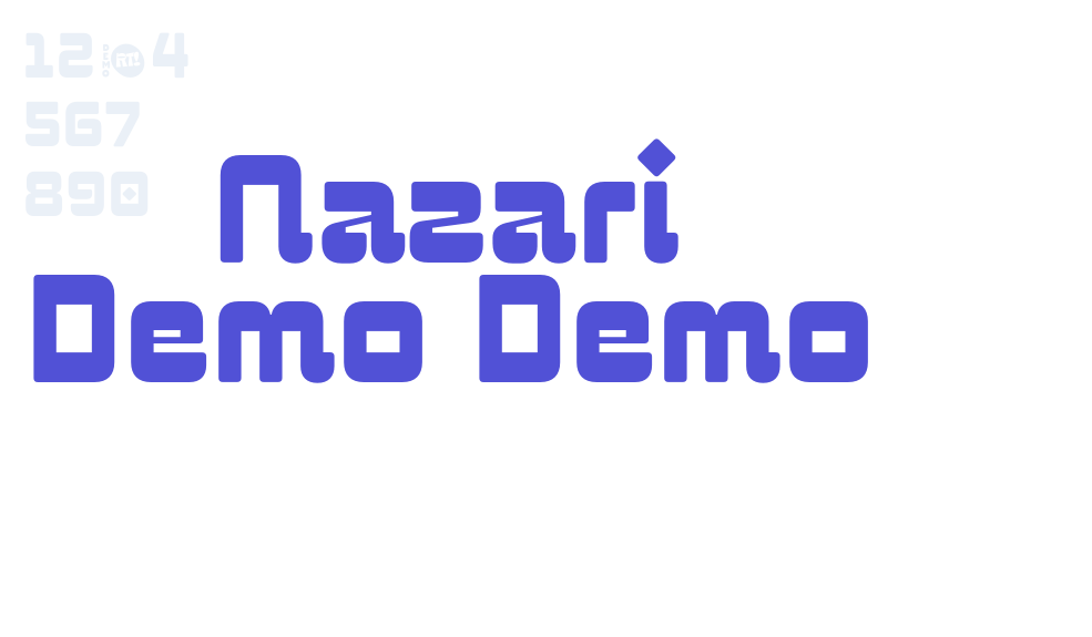 Nazari Demo Demo-font-download