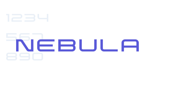 Nebula font free