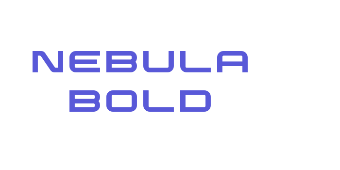 Nebula Bold Font Download