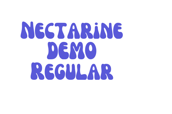 Nectarine DEMO Regular Font