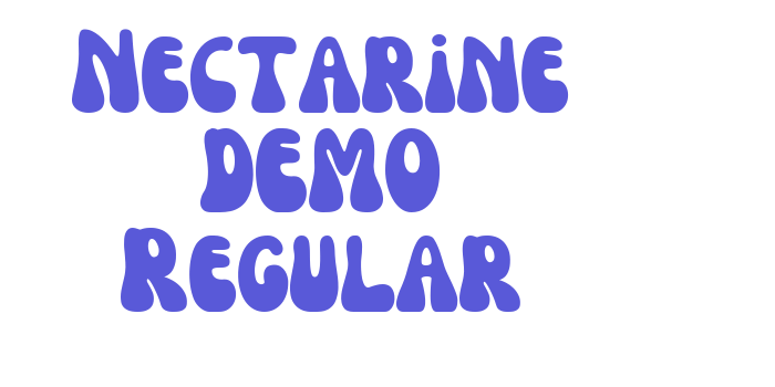 Nectarine DEMO Regular Font