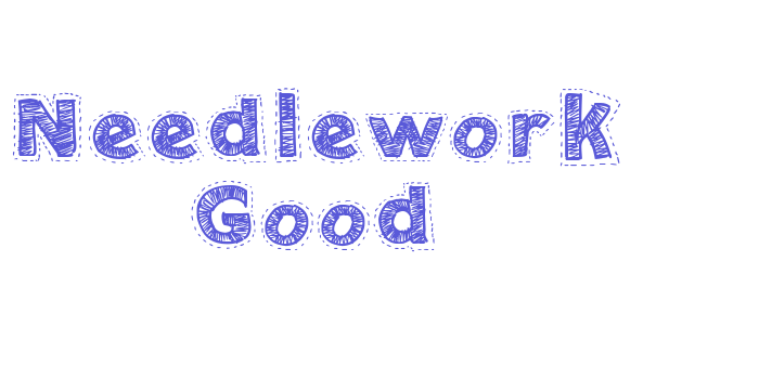 Needlework Good Font Download