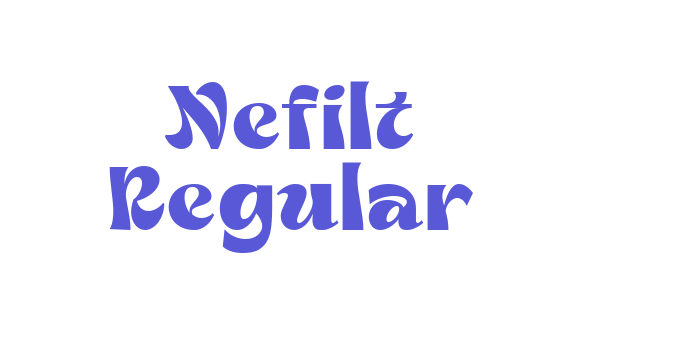 Nefilt Regular Font Download