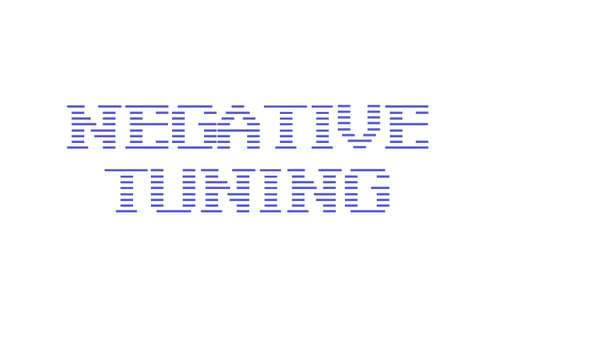 Negative Tuning Font Download