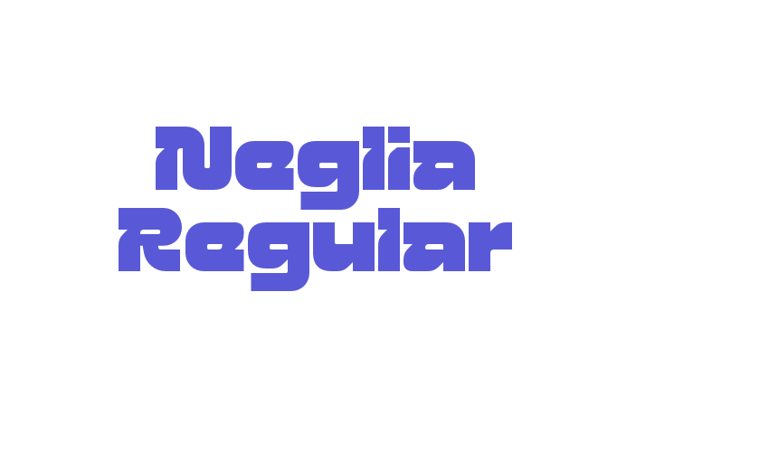 Neglia Regular Font Download