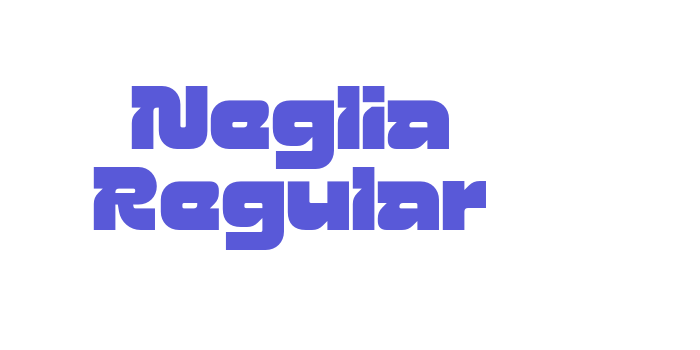 Neglia Regular Font Download