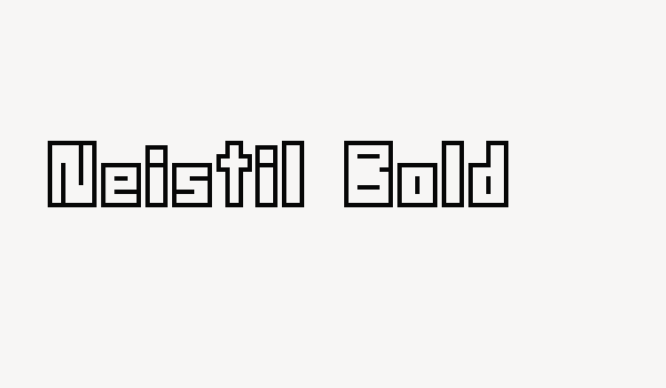 Neistil Bold Font