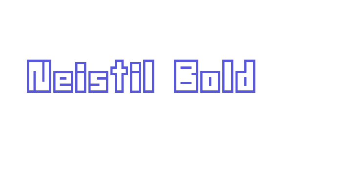 Neistil Bold Font Download