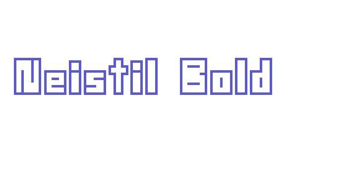 Neistil Bold Font