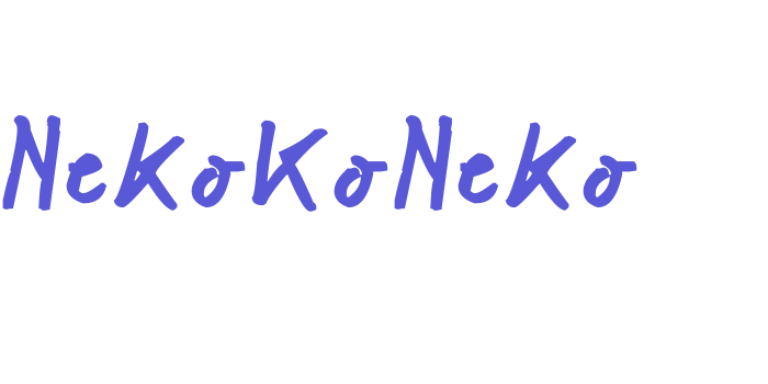 NekoKoNeko Font Download