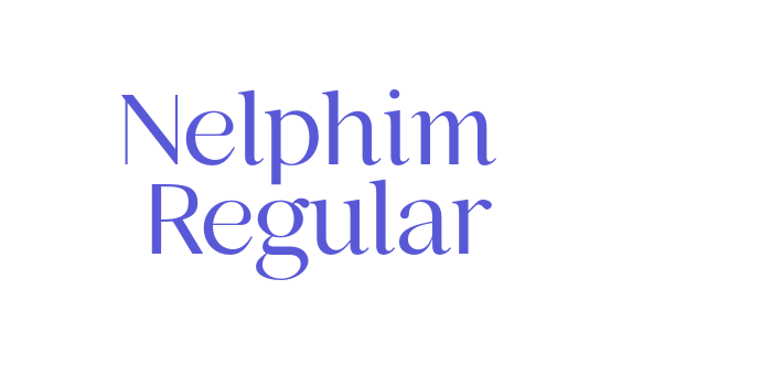 Nelphim  Regular Font Download