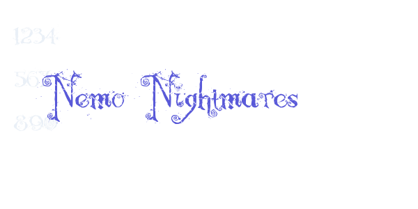 Nemo Nightmares font