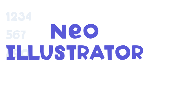 Neo Illustrator font free