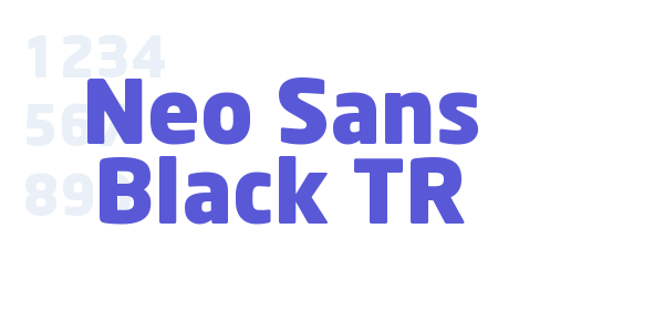 Neo Sans Black TR font free