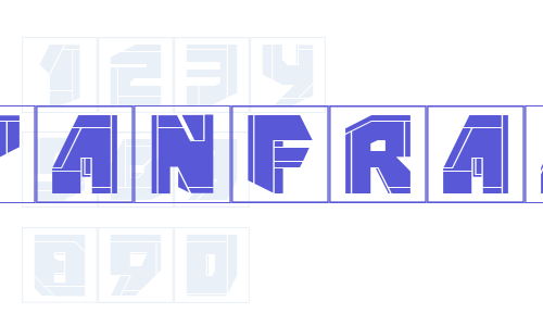 NeoPanFrames Font