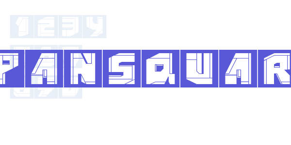 NeoPanSquares font free