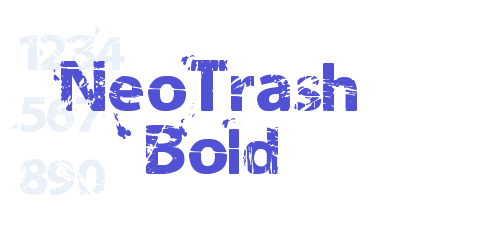 NeoTrash Bold-font-download