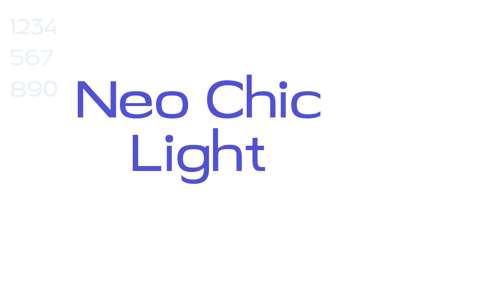 Neo Chic Light-font-download