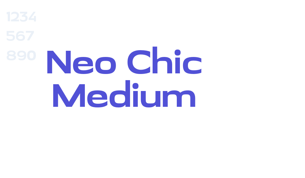 Neo Chic Medium-font-download