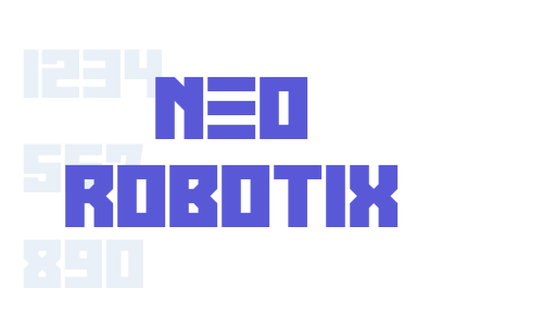 Neo Robotix Font