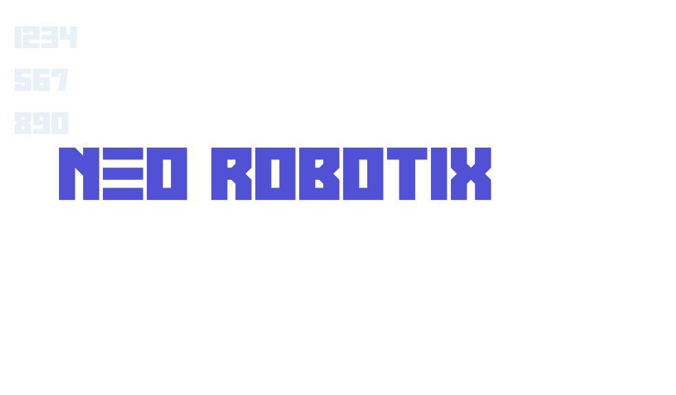 Neo Robotix-font-download