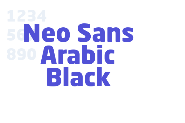 Neo Sans Arabic Black