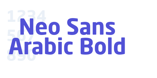 Neo Sans Arabic Bold