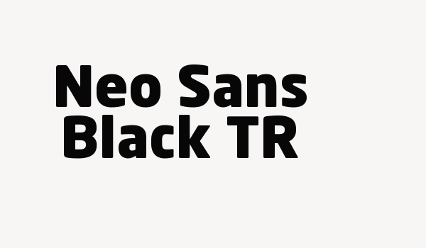 Neo Sans Black TR Font