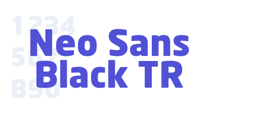 Neo Sans Black TR